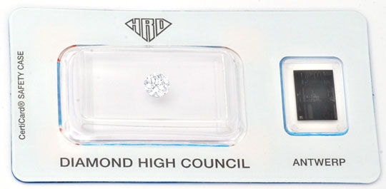 Foto 1 - Diamant HRD 0,50ct Brillant VVS1 Top Wesselton G, D5653
